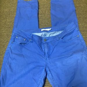 Prana blue cotton jeans Sz 12 long